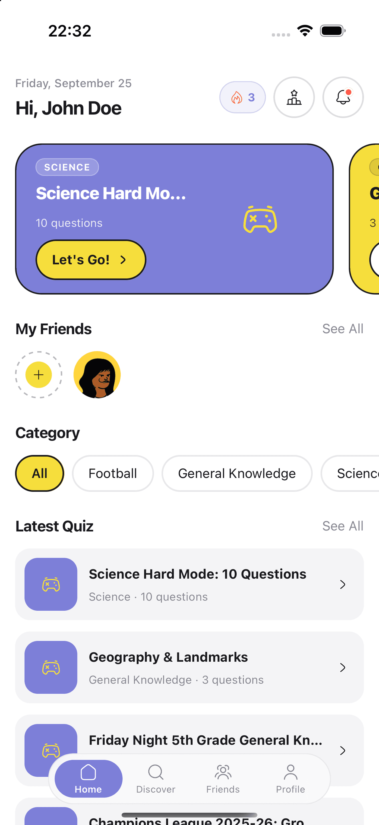KnowItAll App Hero Screen